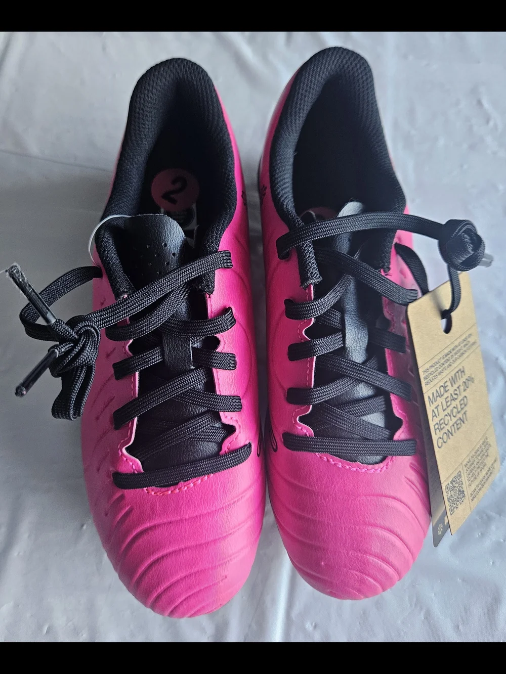 Nike Kids Hot Pink and Black Athletic Sneakers